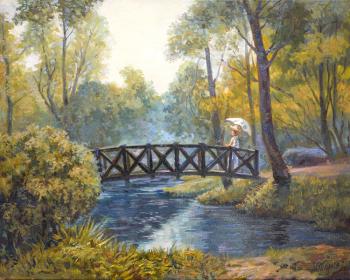 In the summer Park. Panov Eduard