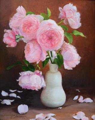 English roses. Antonyuk Tamara