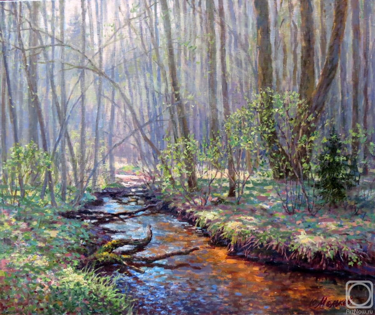 Melikov Yury. In the may forest