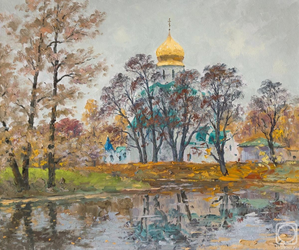 Alexandrovsky Alexander. Tsarskoye Selo, autumn, Fedorovsky Cathedral