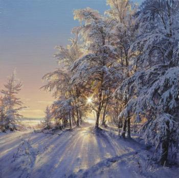 Frozen morning. Yushkevich Viktor