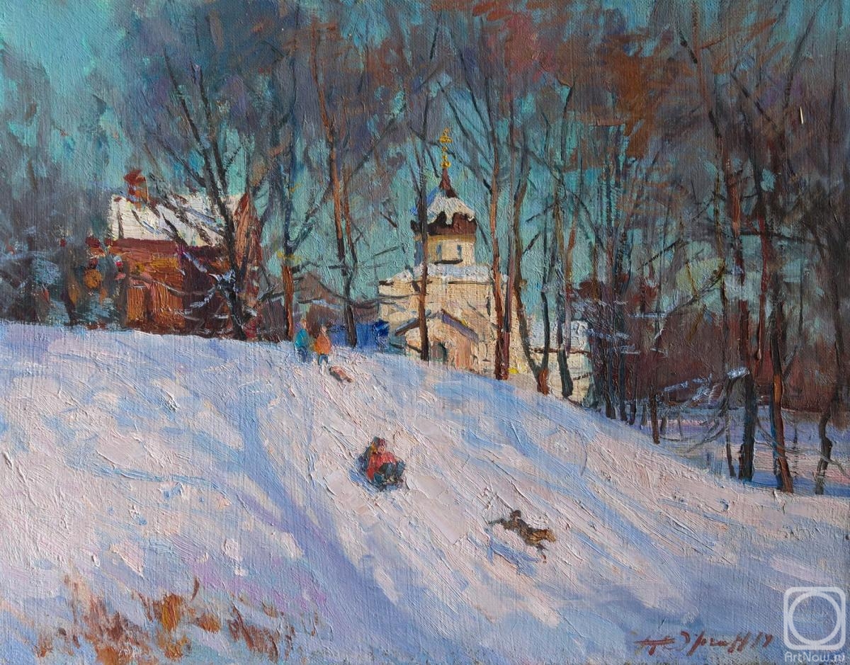 Yurgin Alexander. Winter in Yuryev-Polsky