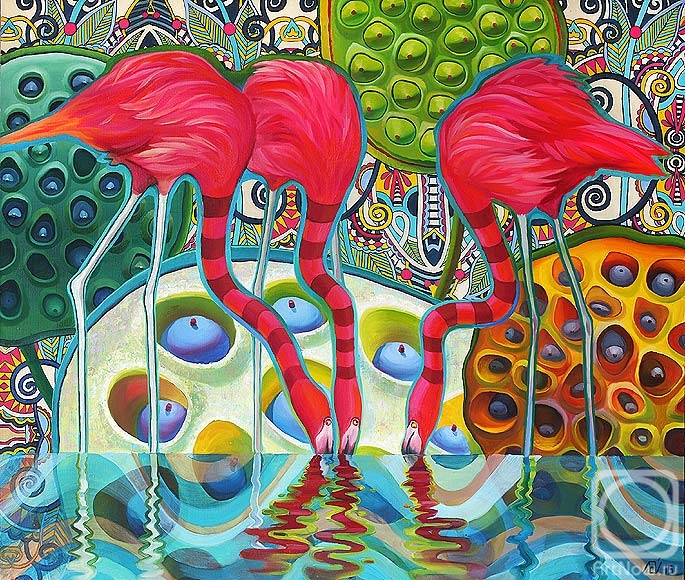 Kravtsova Leila. Flamingo