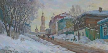 Snowy March. Borovsk