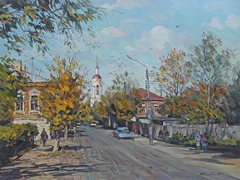 Картина «Осенний Боровск»