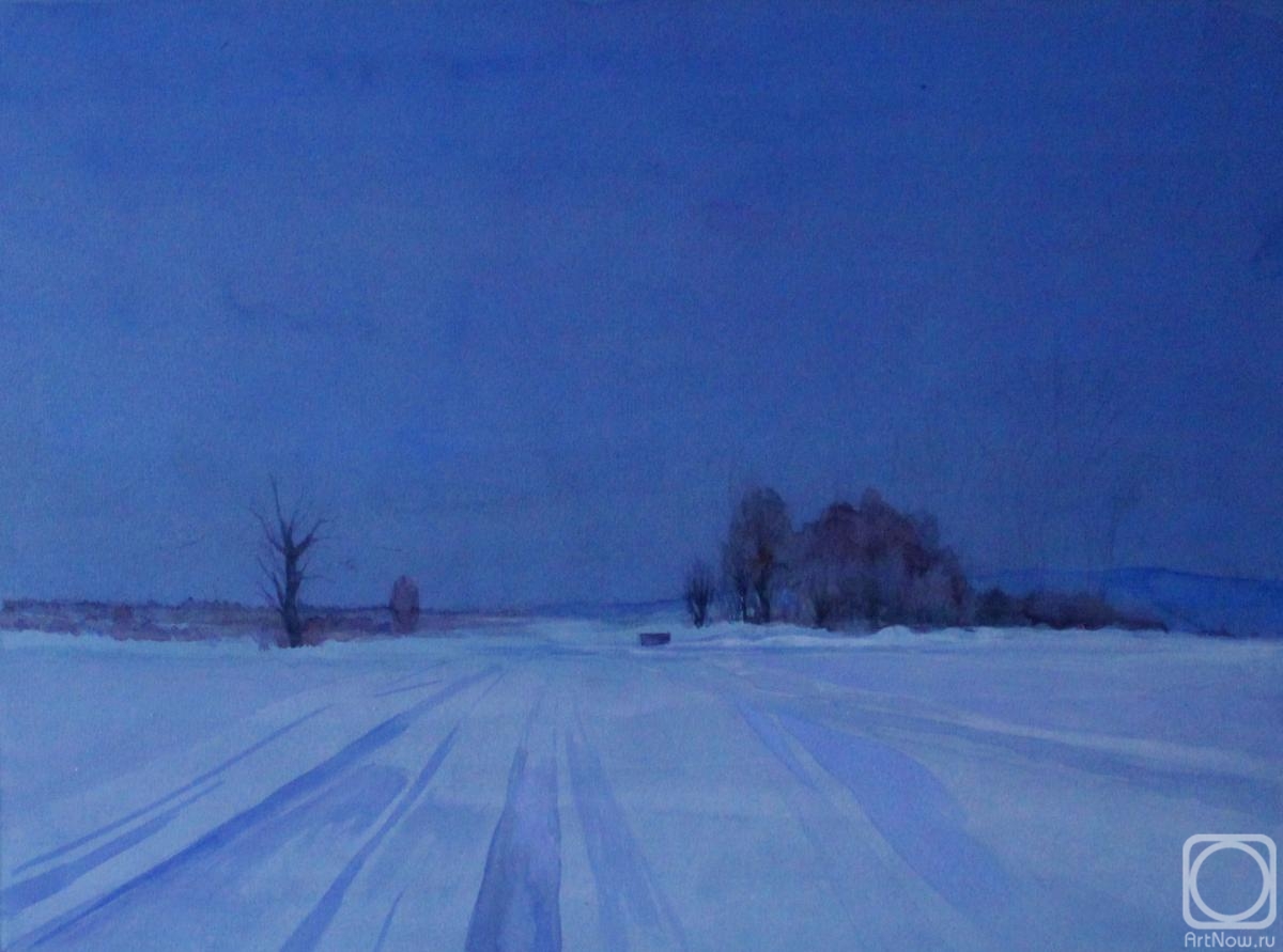 Tumanov Vadim. Blue twilight