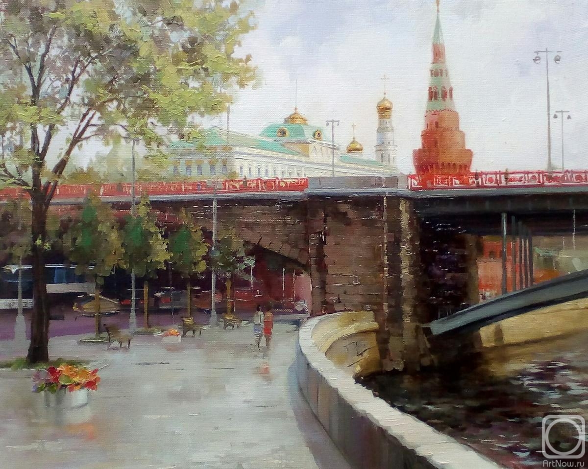 Medvedev Artem. Moscow. By the embankment to the Kremlin
