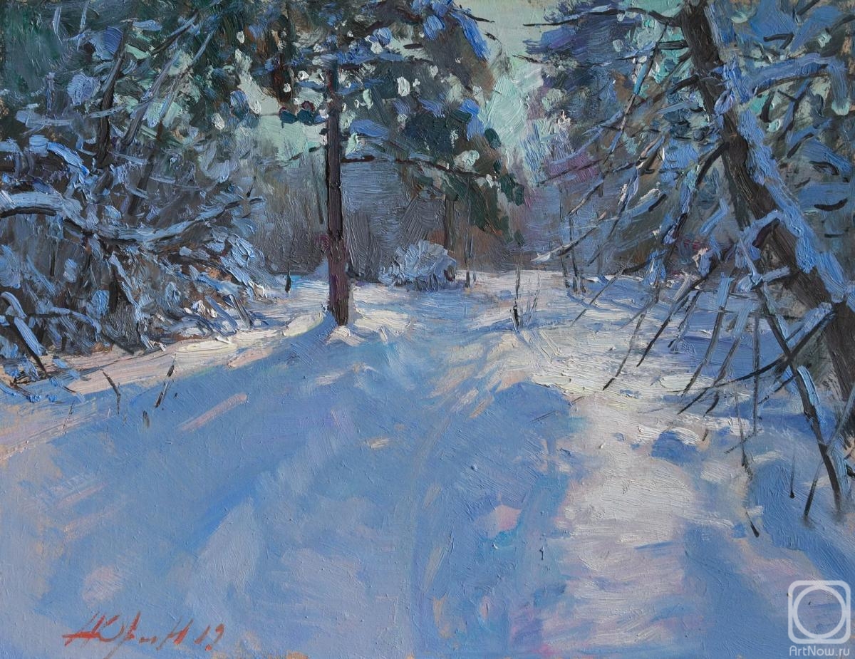 Yurgin Alexander. Winter light