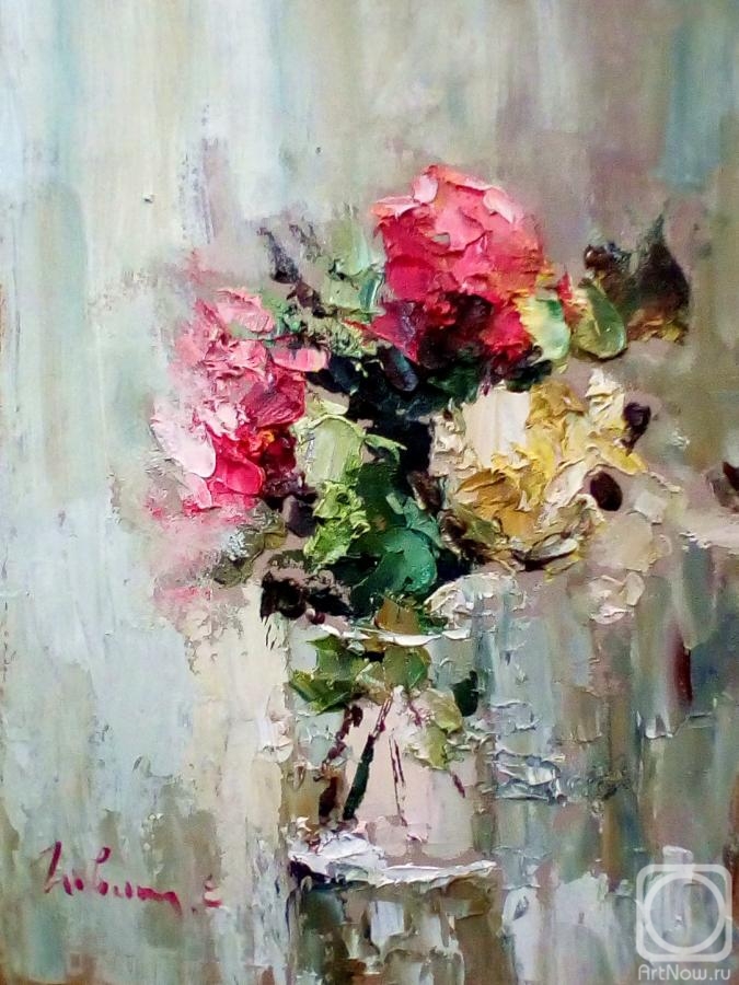 Gavlin Evgeniy. Composition with flowers