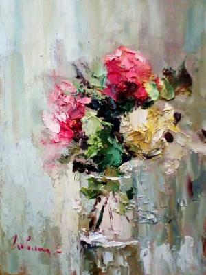 Composition with flowers. Gavlin Evgeniy