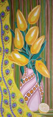 Yellow tulips. Popova Olga