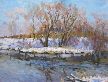 Winter sunny morning