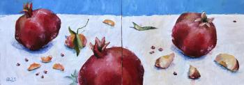 Joyful fruits. Diptych. Pavlova Ekaterina