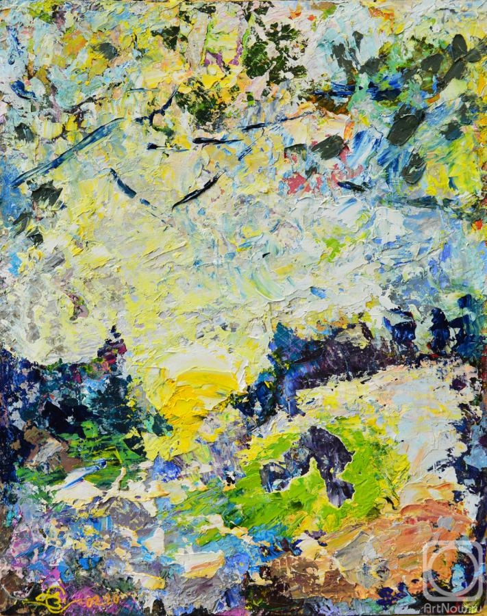 Stolyarov Vadim. Palette "steps of spring"
