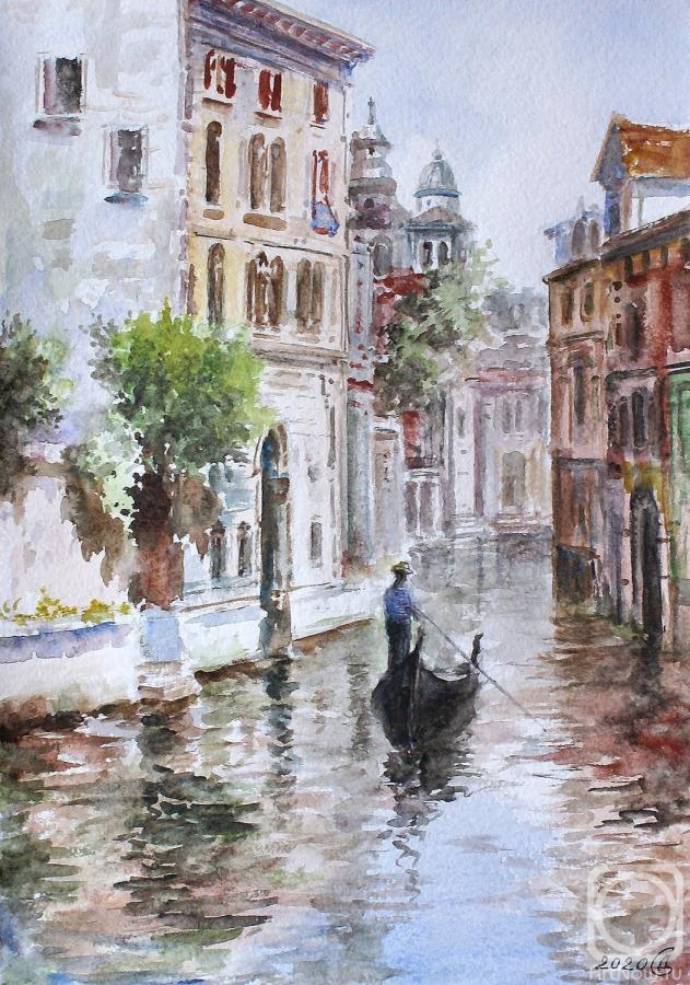 Dorofeev Sergey. Watercolor Venice