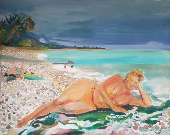 Luxury on the beach (Luxury Woman). Petrovskaya-Petovraji Olga