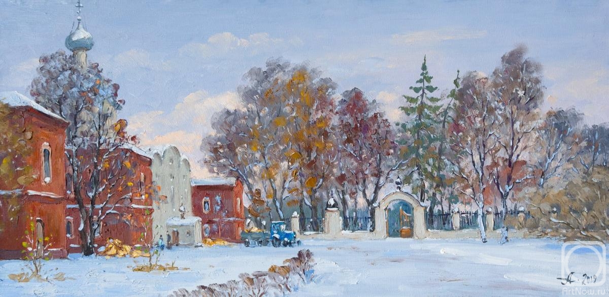 Alexandrovsky Alexander. Valaam, first snow