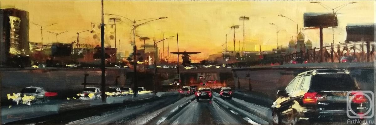 Silantyev Vadim. Night flight. Il-2