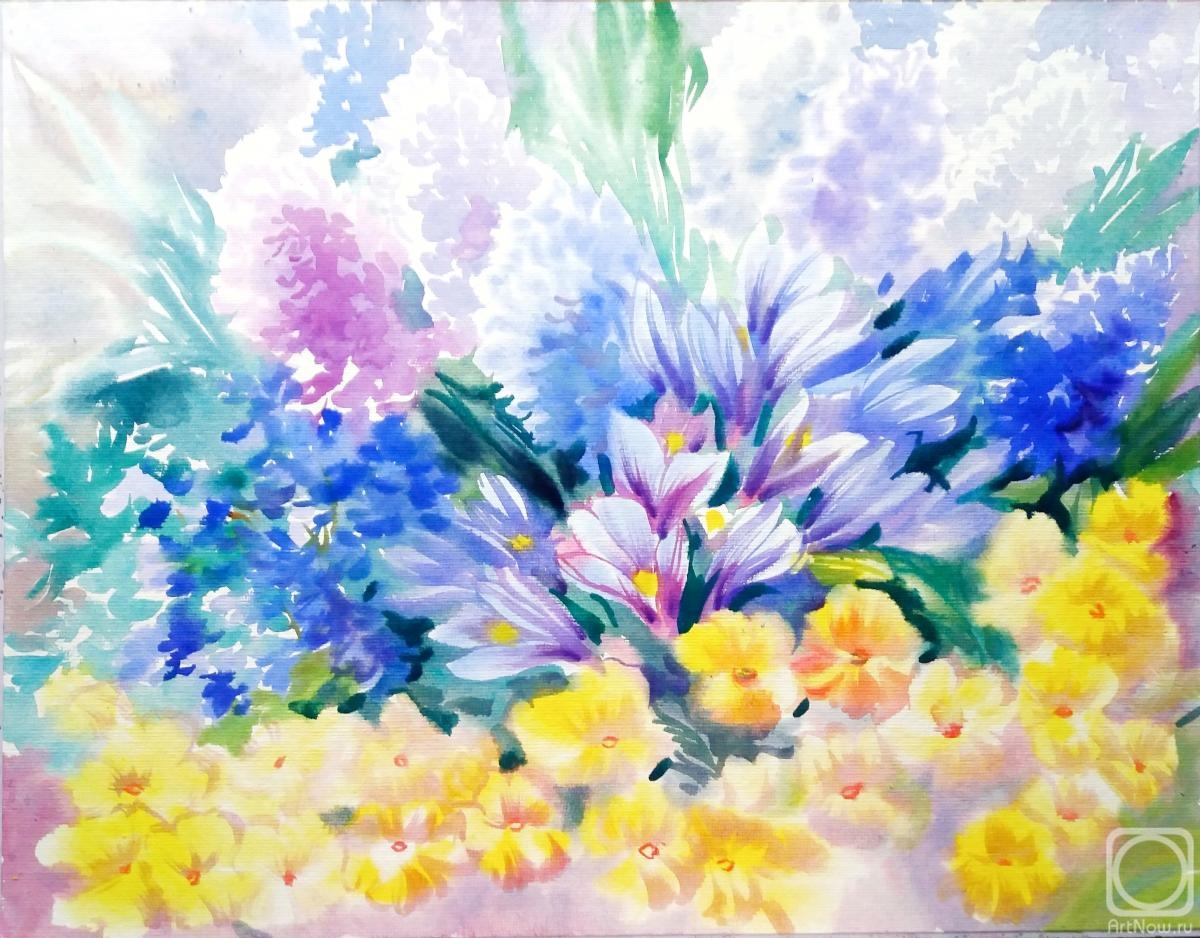 Mikhalskaya Katya. The spring bloom