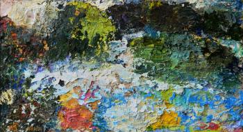 Palette "Landscape that was not"