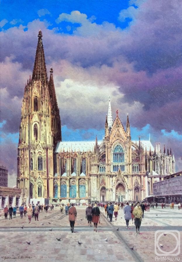 Gribennikov Vasily. Cologne Cathedral
