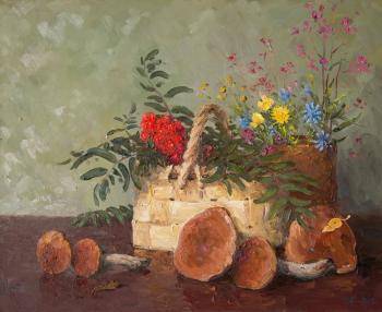 Boletus mushrooms. Alexandrovsky Alexander