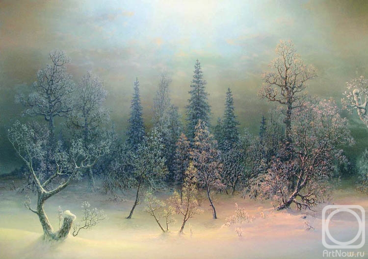 Panin Sergey. Christmas forest