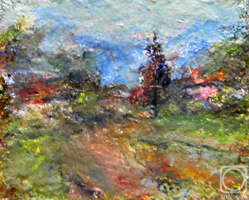 Jelnov Nikolay. Landscape with wood