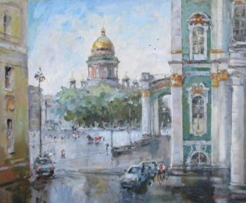 Rusanov Aleksandr Pavlovich. Palace Square
