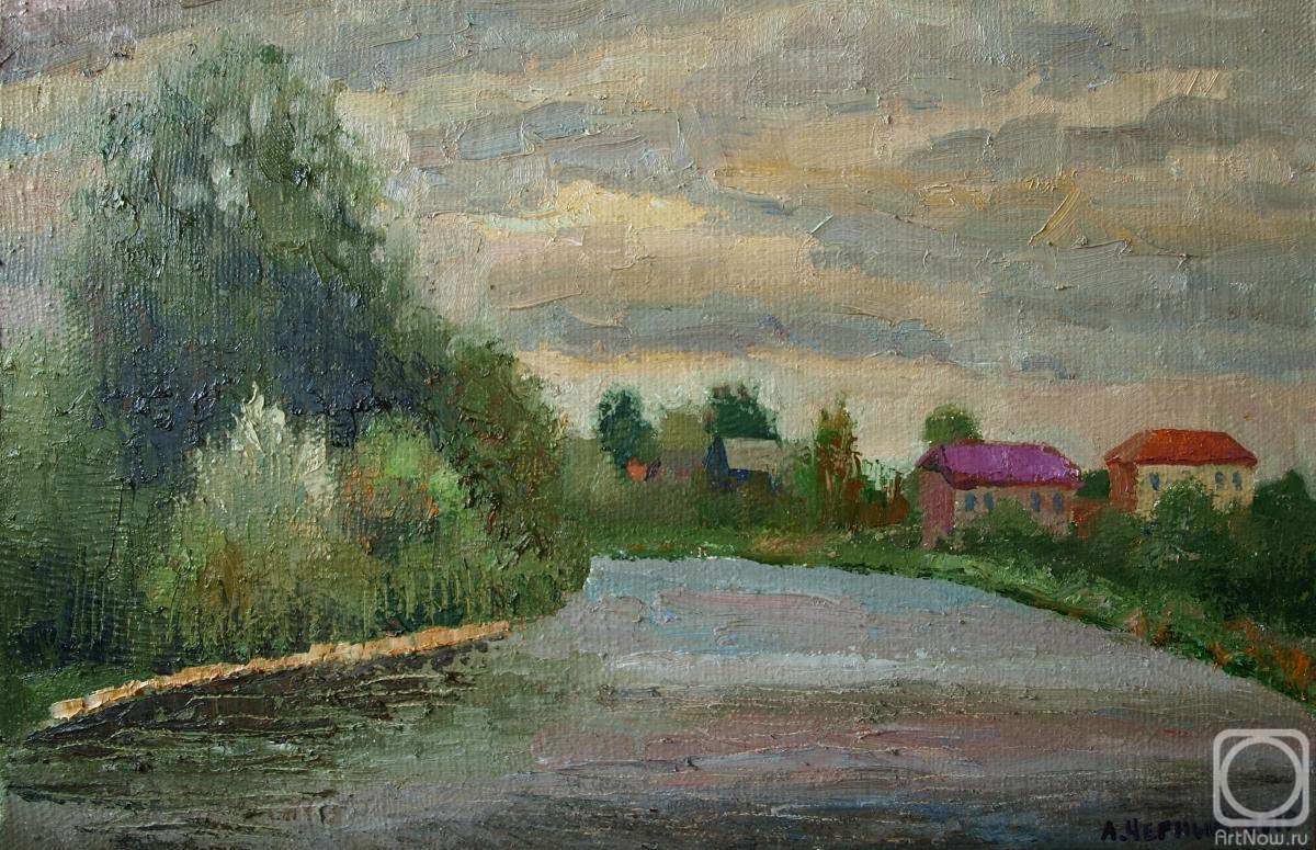 Chernyy Alexandr. The pond in Vasilyevo