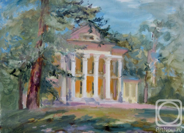 Malyusova Tatiana. Summer house earl Orlov in Neskuchny Garden