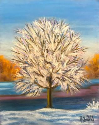 The Tree in Winter. Lukaneva Larissa
