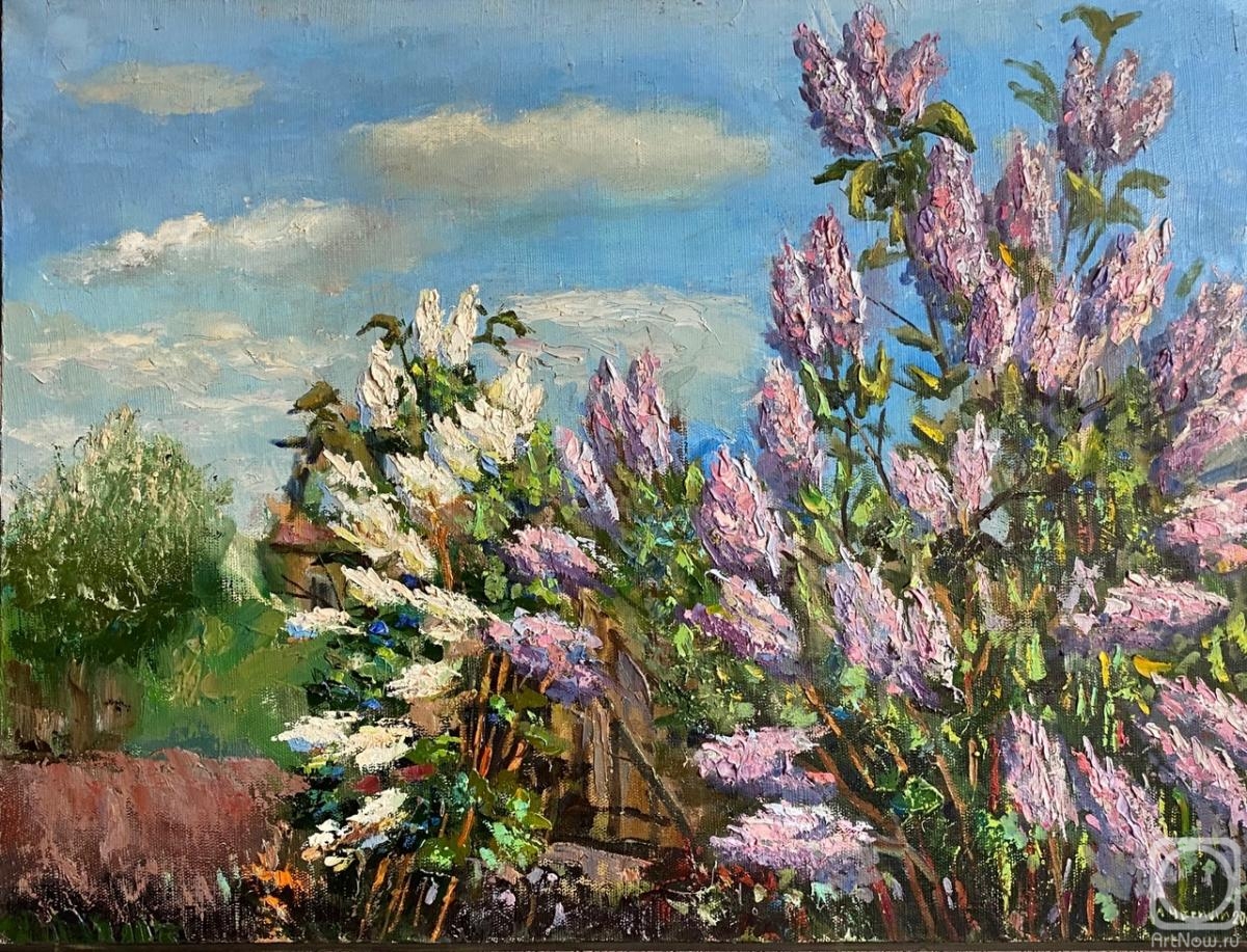 Chernyy Alexandr. Lilac blooms