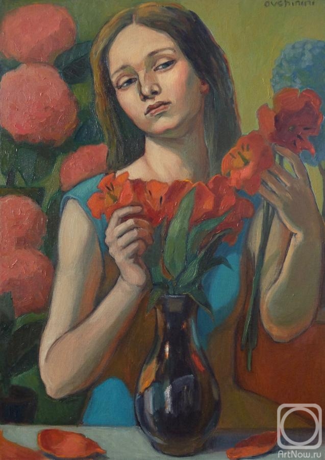 Ovchinini Lyutcia. Flower girl