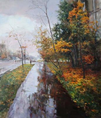 Autumn in the City (Wet Asphalt). Dragin Igor
