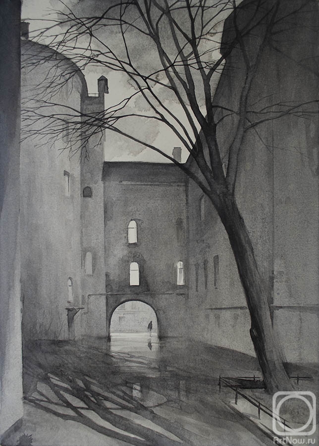 Eldeukov Oleg. Yard between the streets of Podkovyrov and Podrezov