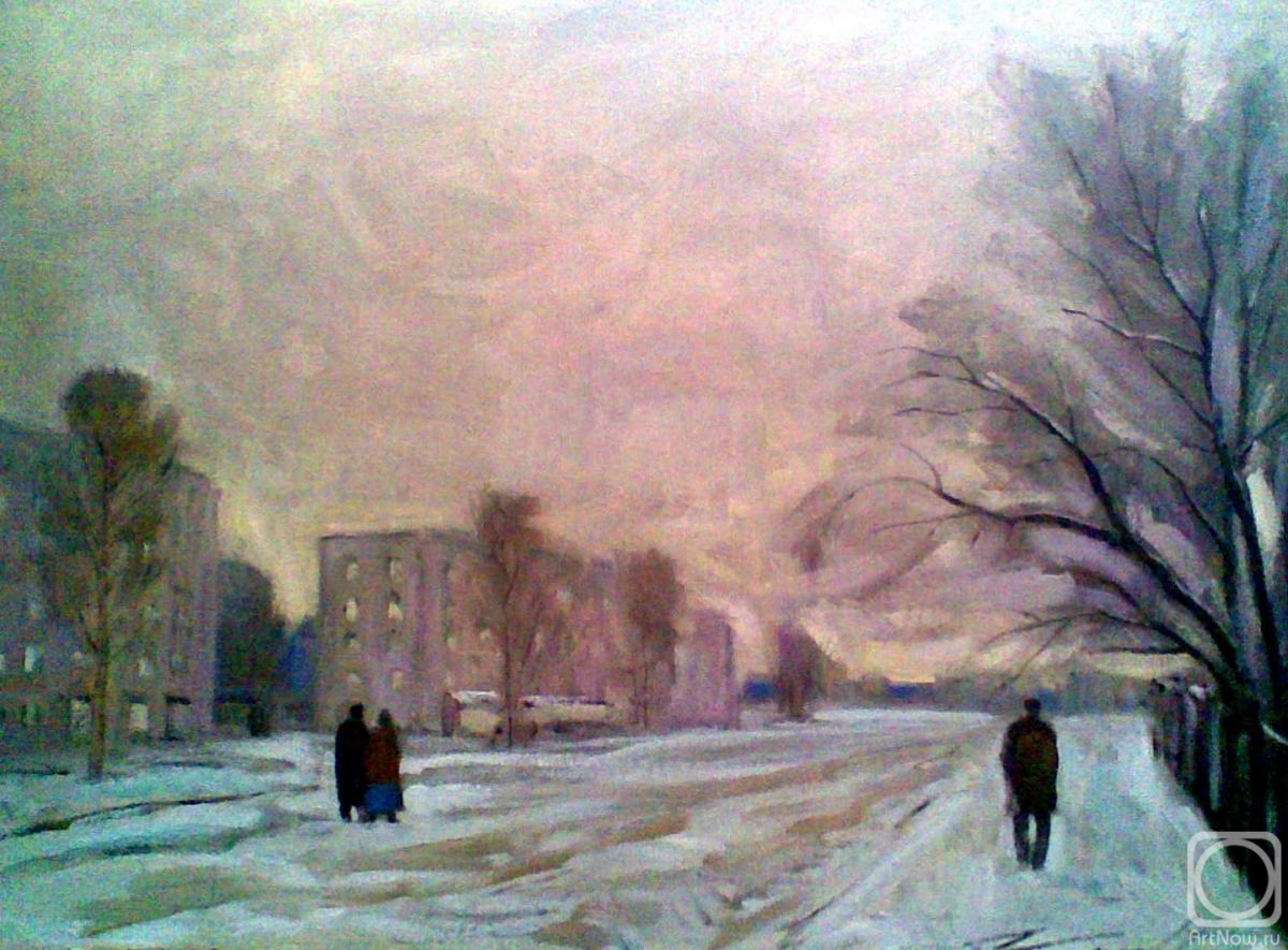 Knecht Aleksander. Morning