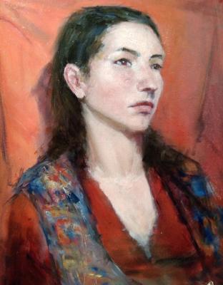 Portrait of Anastasia. Basistov Sergey