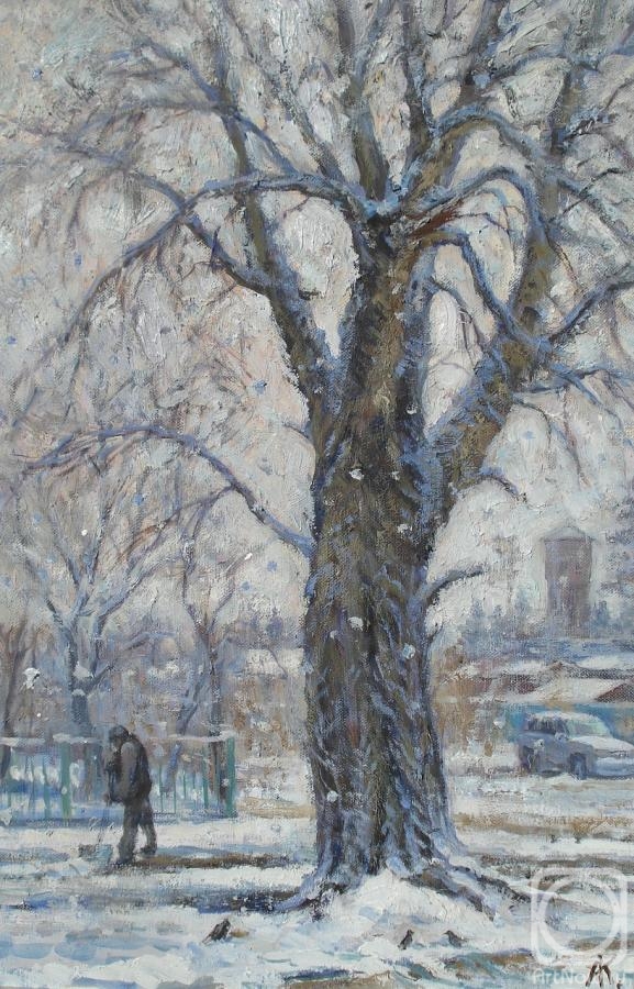 Kovalevscky Andrey. Winter in pavlino