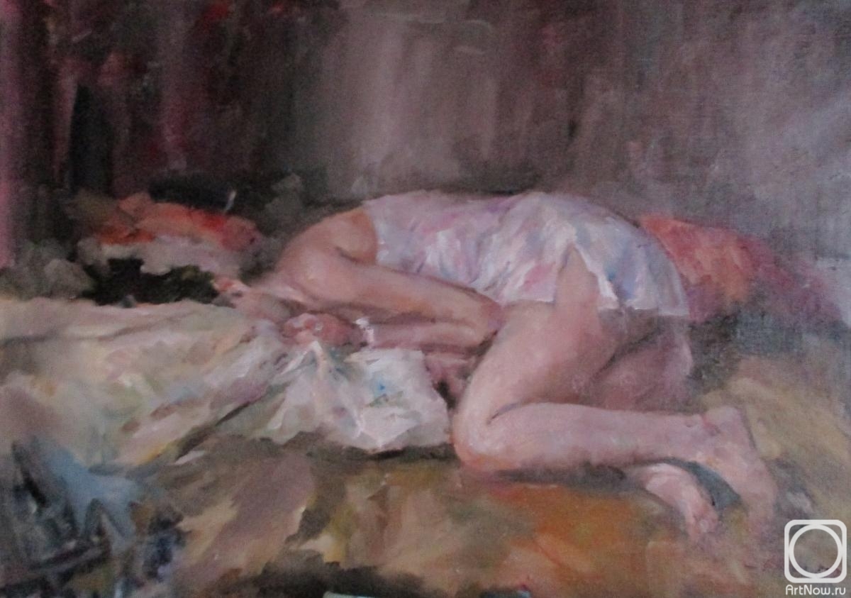 Rusanov Aleksandr. Sleeping Girl