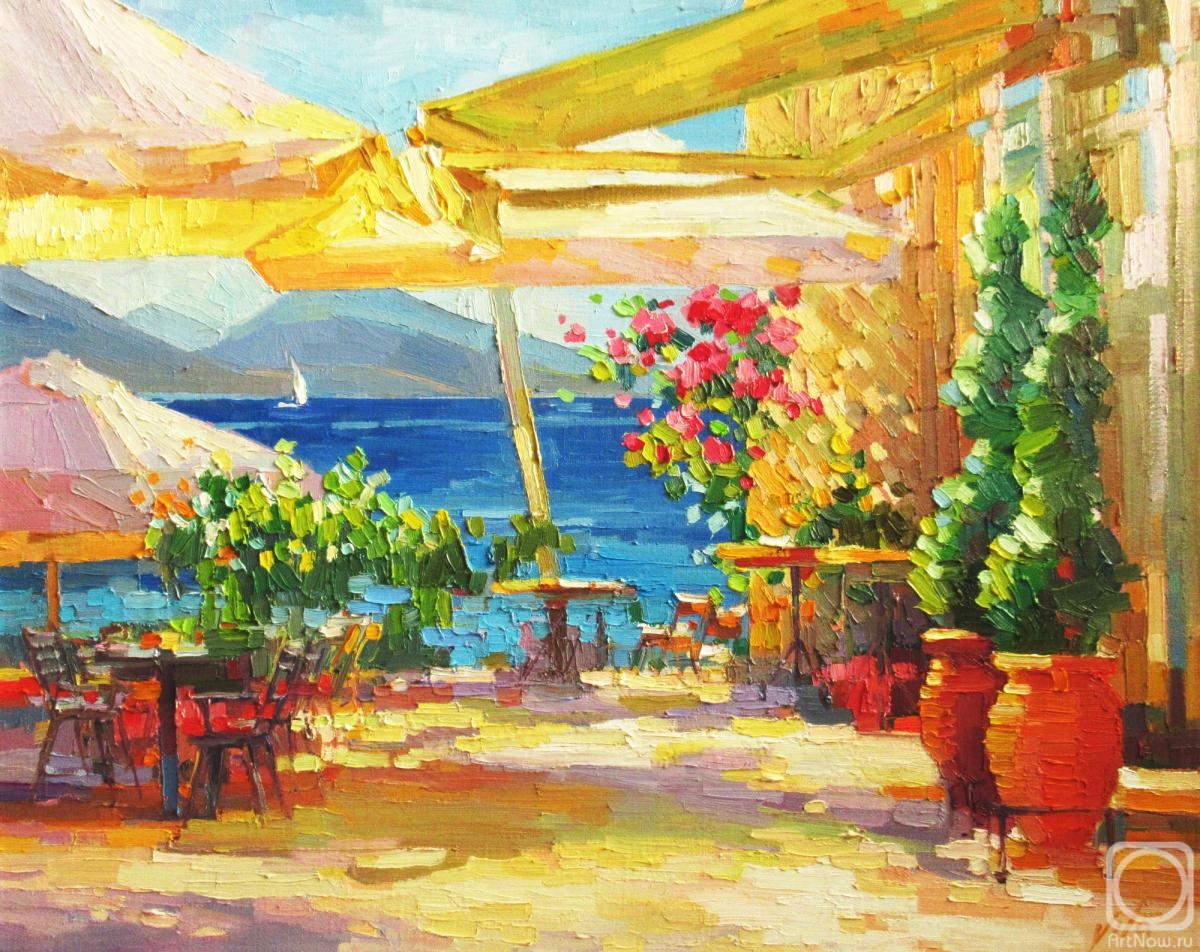 Chizhova Viktoria. Hot day in Corfu