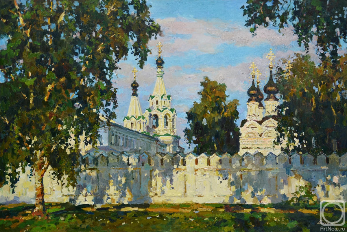 Eskov Pavel. Morning in Murom. Trinity Monastery