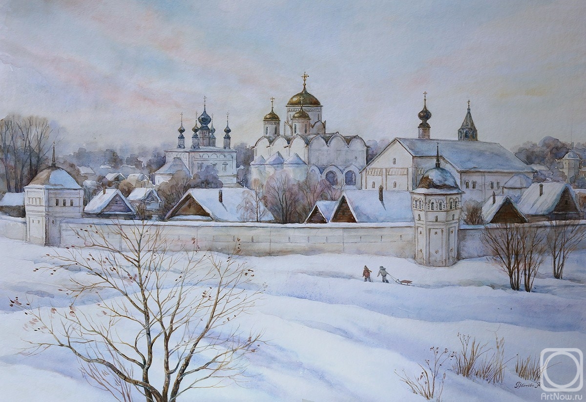 Rubacheva Natalia. Winter in Suzdal