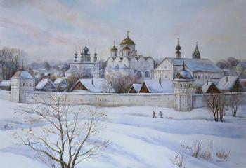 Winter in Suzdal. Rubacheva Natalia