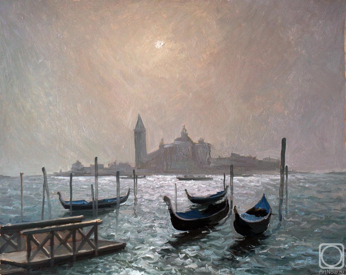 Zaitsev Aleksandr. Venice. Gondola
