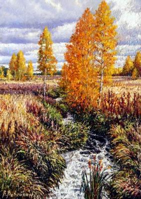 Autumn river. Vaveykin Viktor