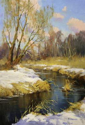 River. Spring (etude). Nesterchuk Stepan