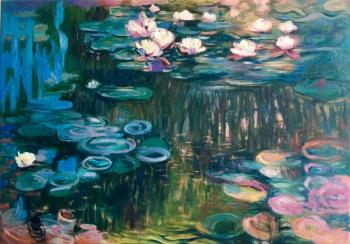 Water Lilies By Monet. Bikova Yulia