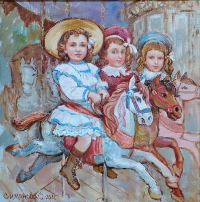 Carousel (Carousel Horses). Simonova Olga