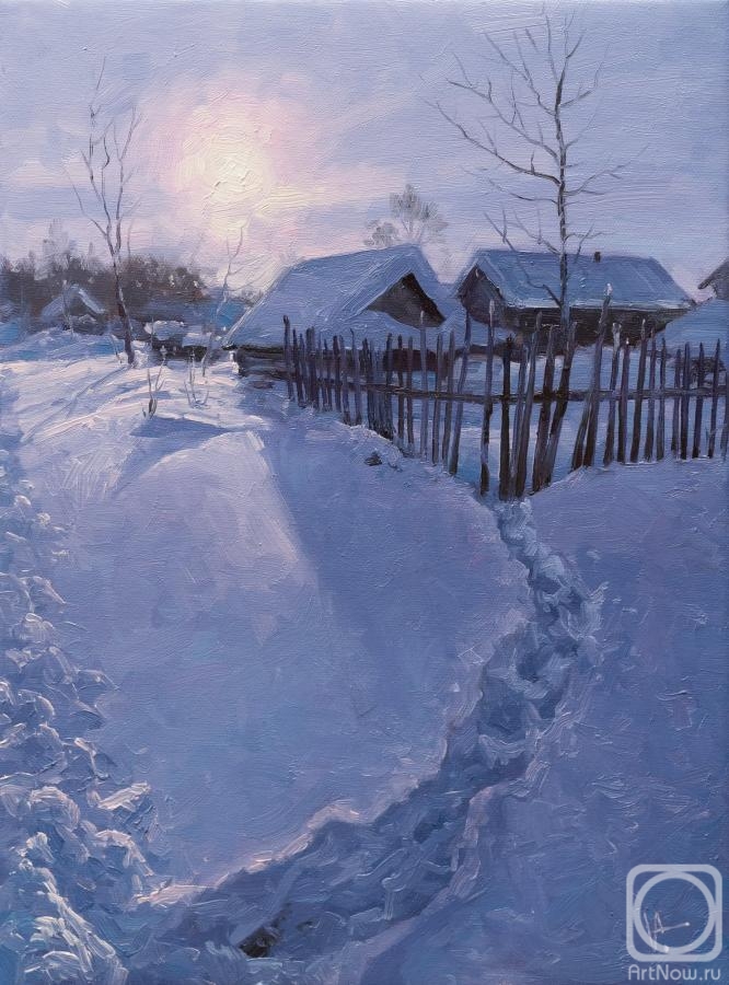 Volya Alexander. Snowy winter